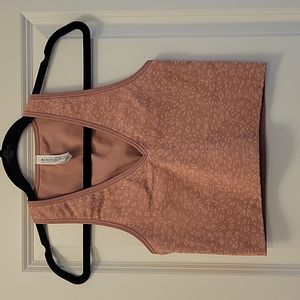 Athleta Aurora ribbed crop tank